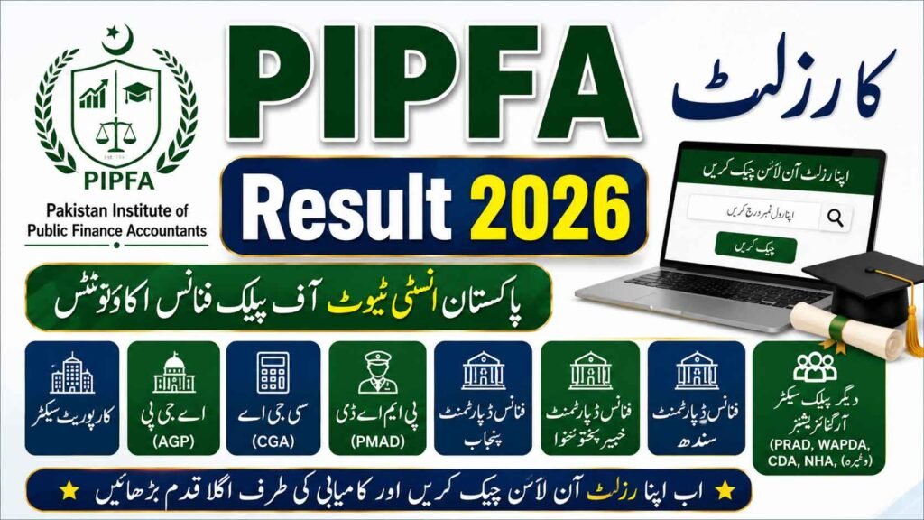 PIPFA Result 2026
